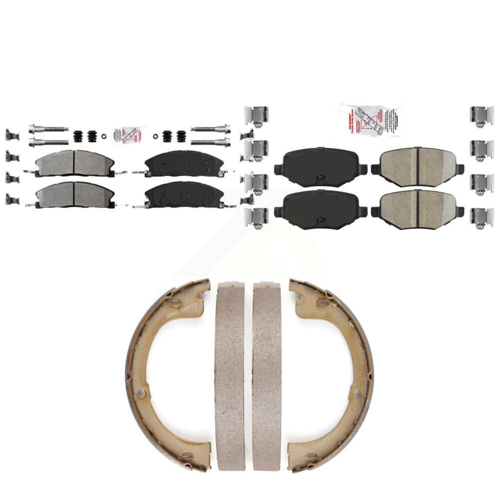 Transit Auto - KNN-101370 - Front and Rear Disc Brake Pad Kits image 1