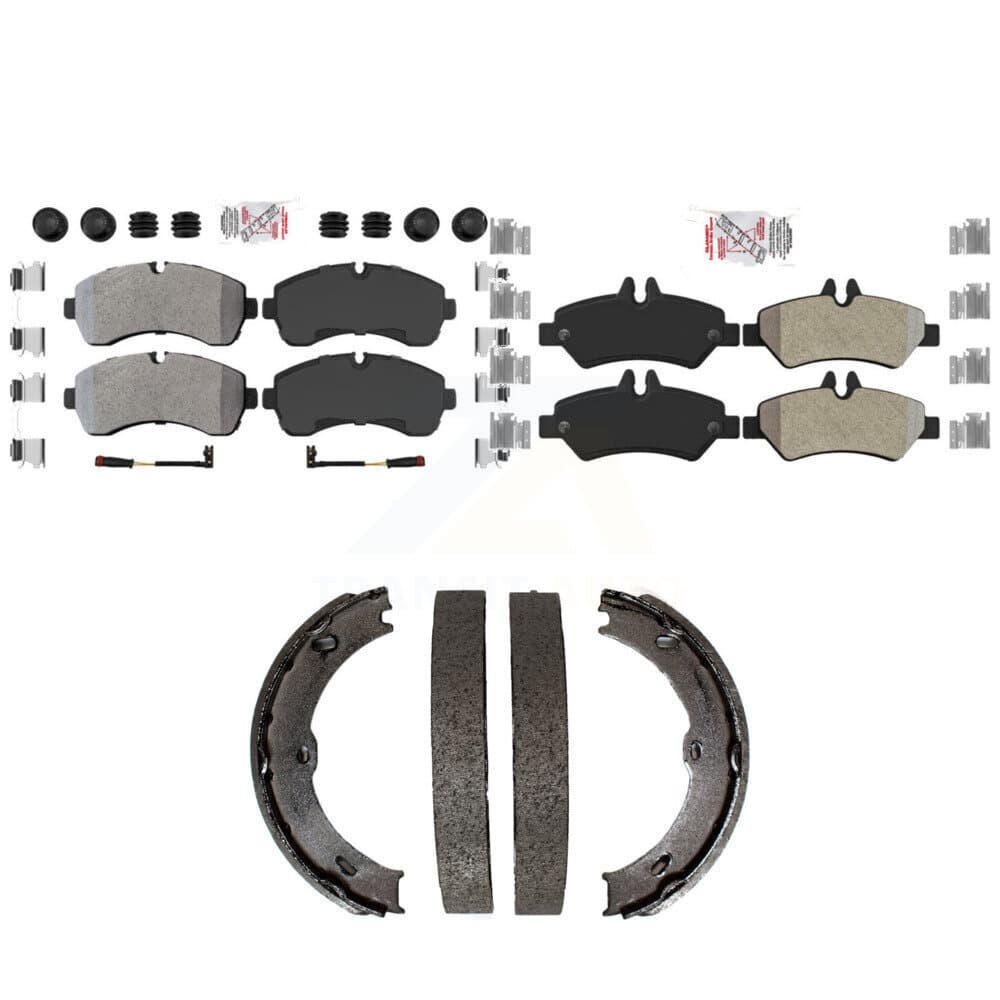 Transit Auto - KNN-101376 - Front and Rear Disc Brake Pad Kits image 1