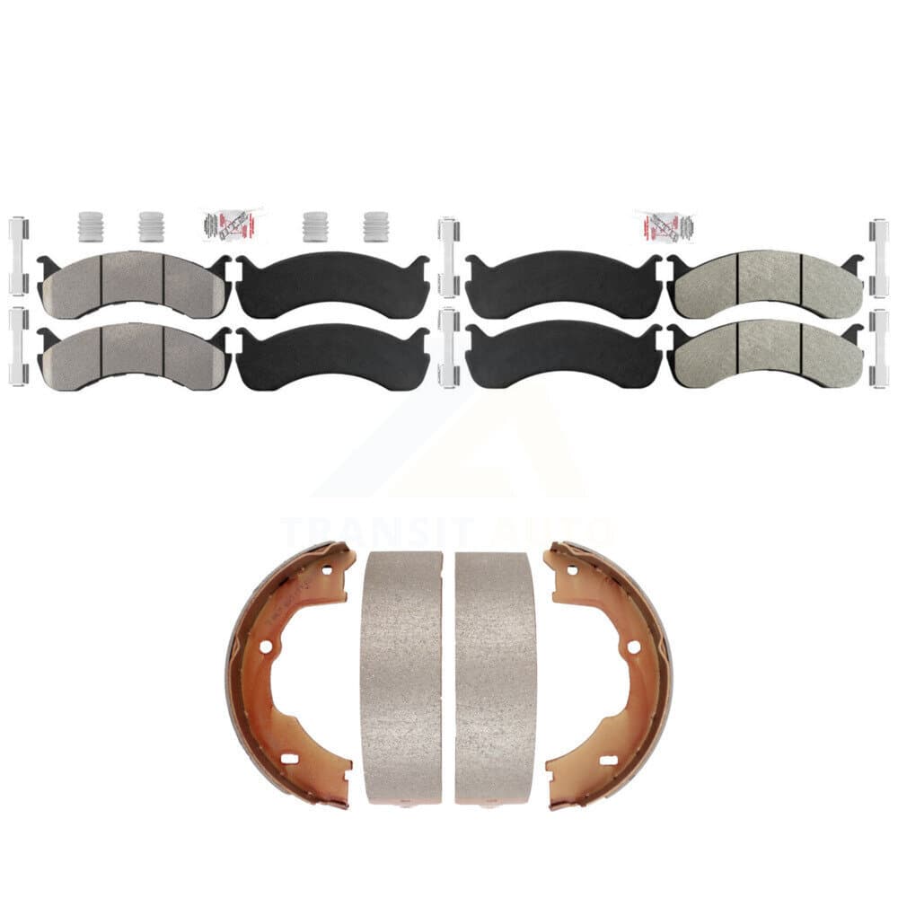 Transit Auto - KNN-101386 - Front and Rear Disc Brake Pad Kits image 1