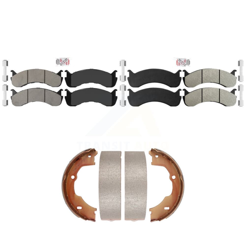 Transit Auto - KNN-101387 - Front and Rear Disc Brake Pad Kits image 1
