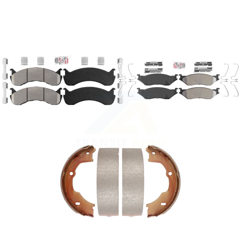 Transit Auto - KNN-101390 - Front and Rear Disc Brake Pad Kits image 1