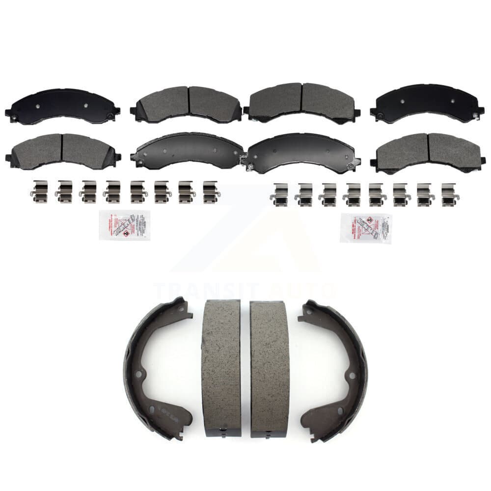 Transit Auto - KNN-101401 - Front and Rear Disc Brake Pad Kits image 1