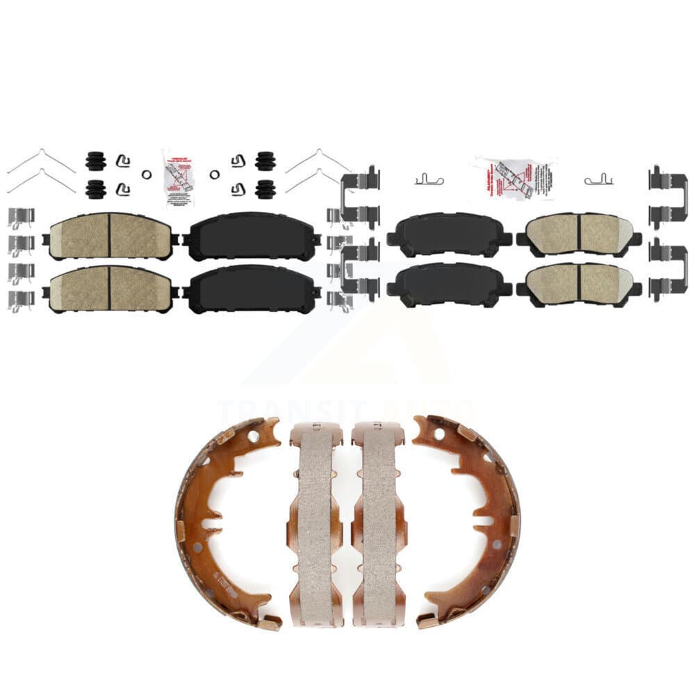 Transit Auto - KNN-101412 - Front and Rear Disc Brake Pad Kits image 1