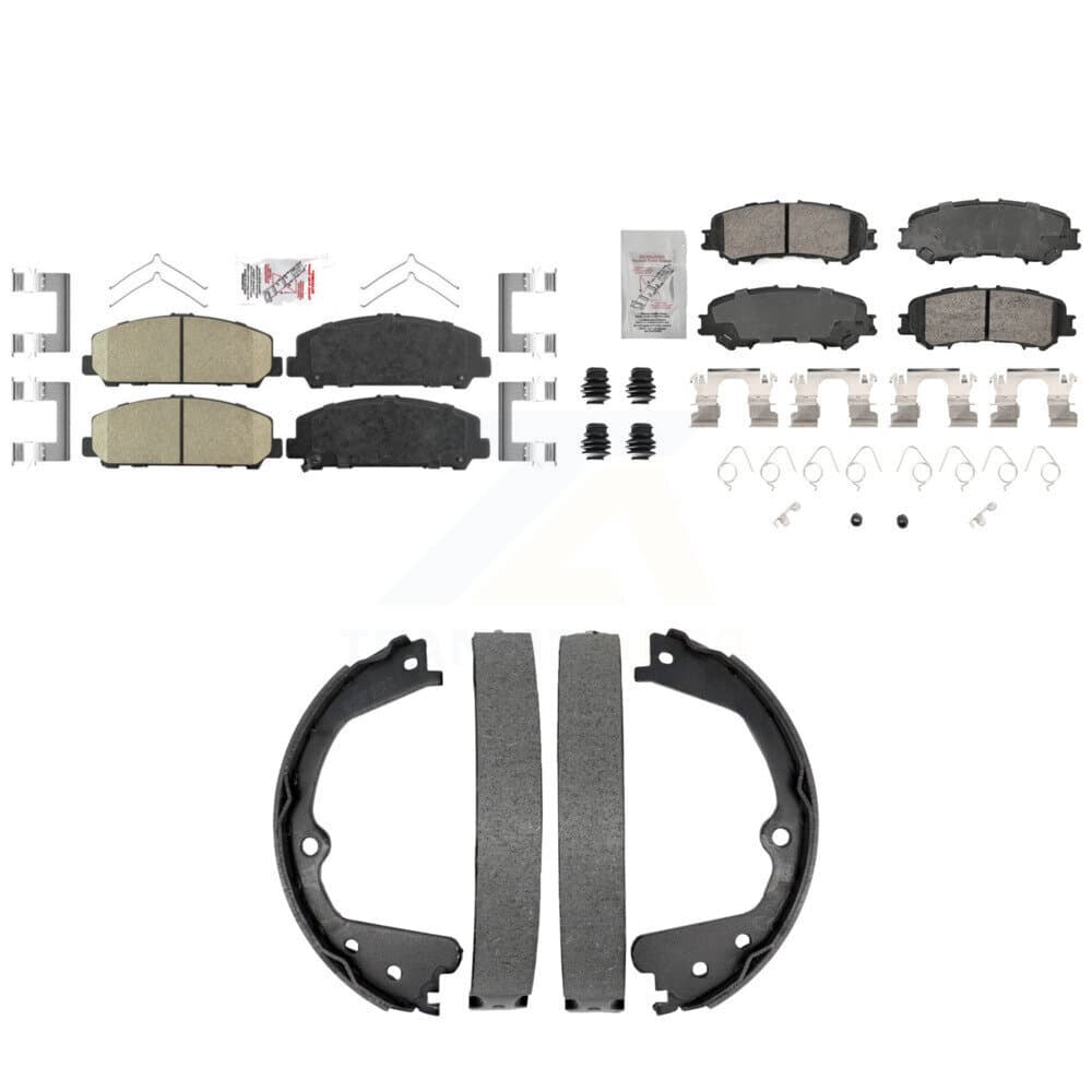 Transit Auto - KNN-101423 - Front and Rear Disc Brake Pad Kits image 1