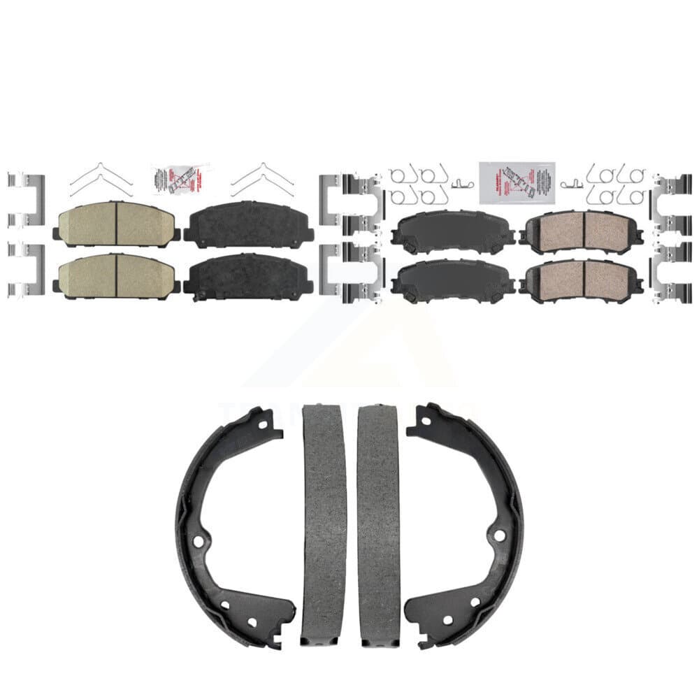 Transit Auto - KNN-101425 - Front and Rear Disc Brake Pad Kits image 1