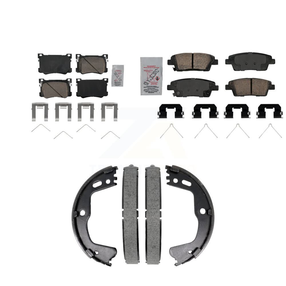 Transit Auto - KNN-101431 - Front and Rear Disc Brake Pad Kits image 1