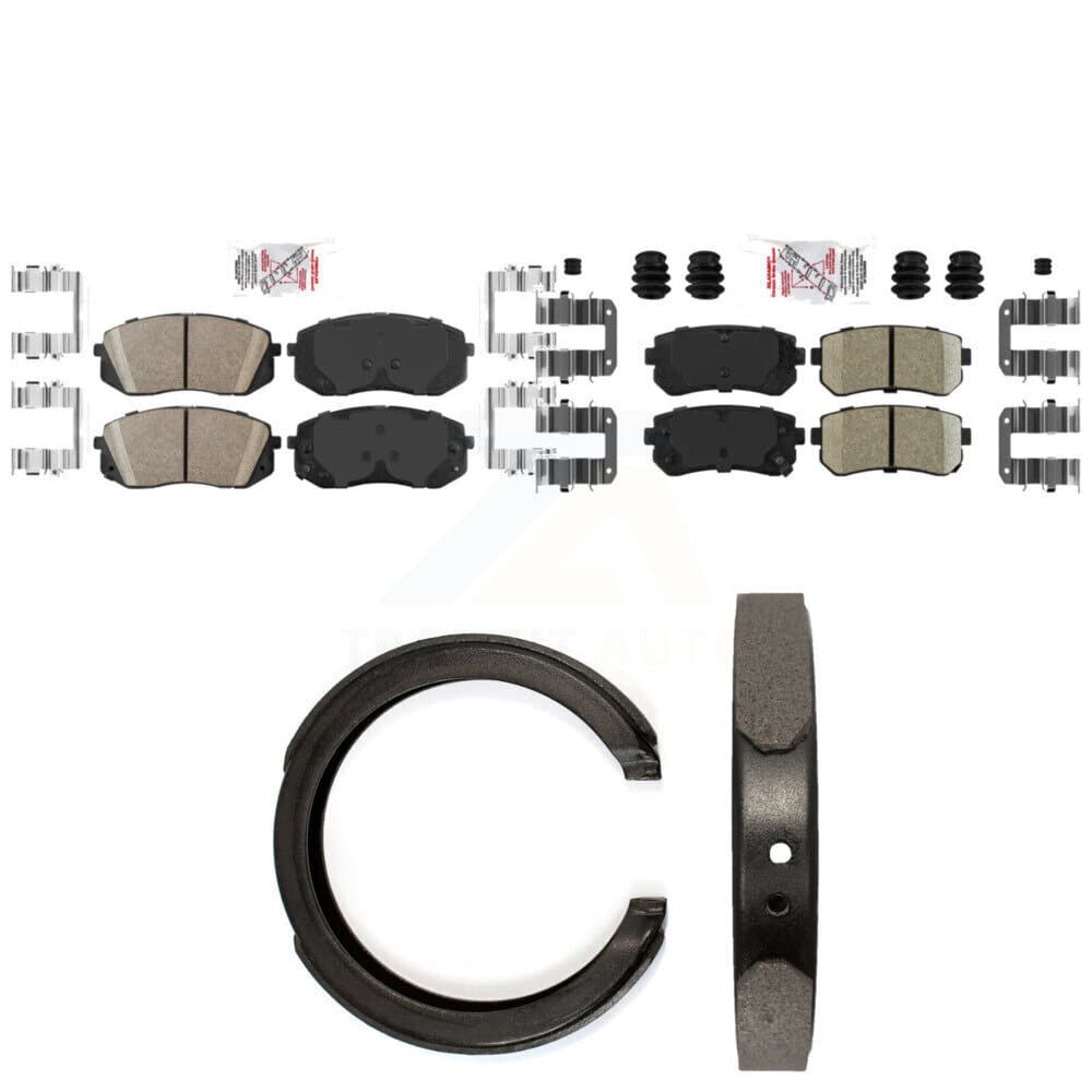 Transit Auto - KNN-101433 - Front and Rear Disc Brake Pad Kits image 1