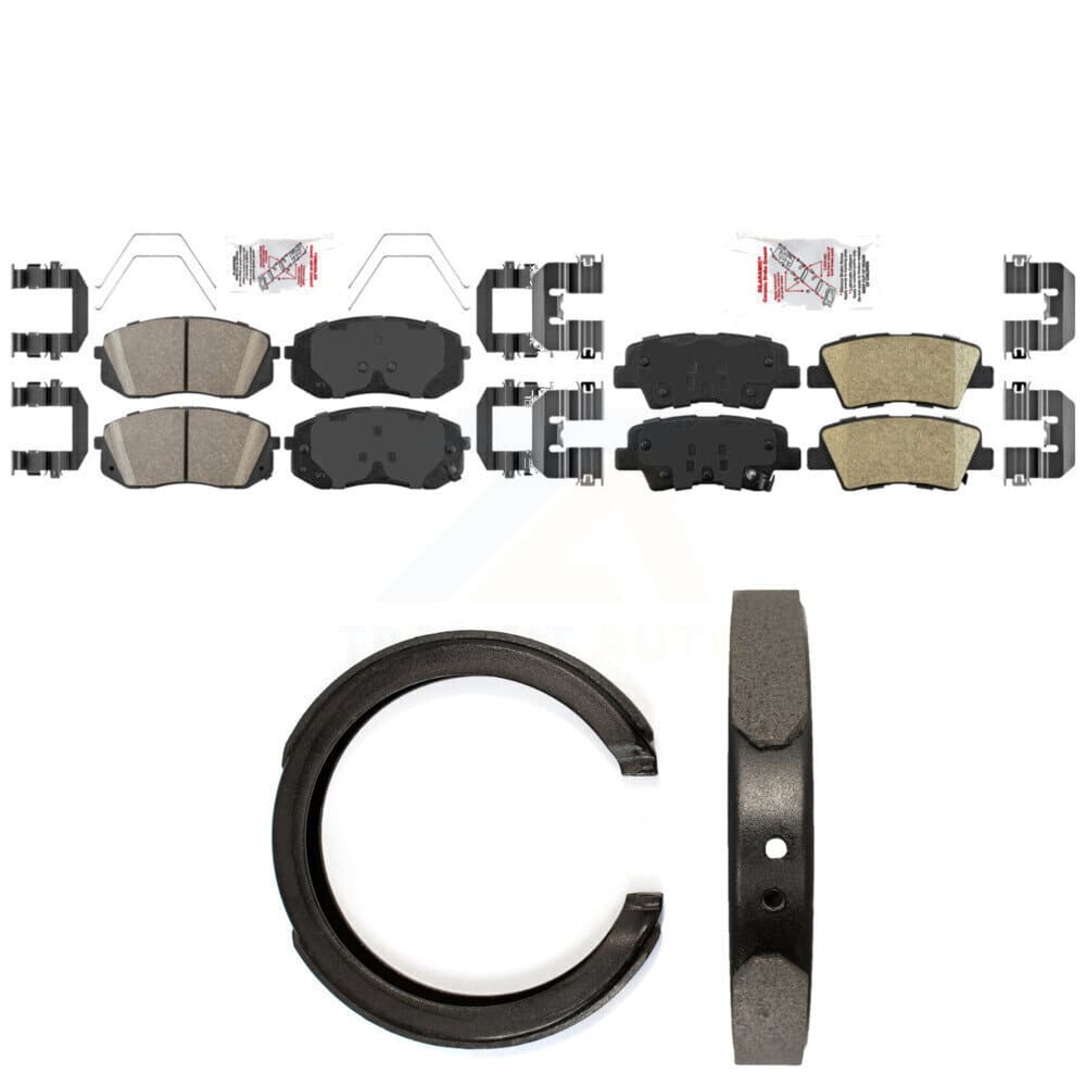Transit Auto - KNN-101439 - Front and Rear Disc Brake Pad Kits image 1