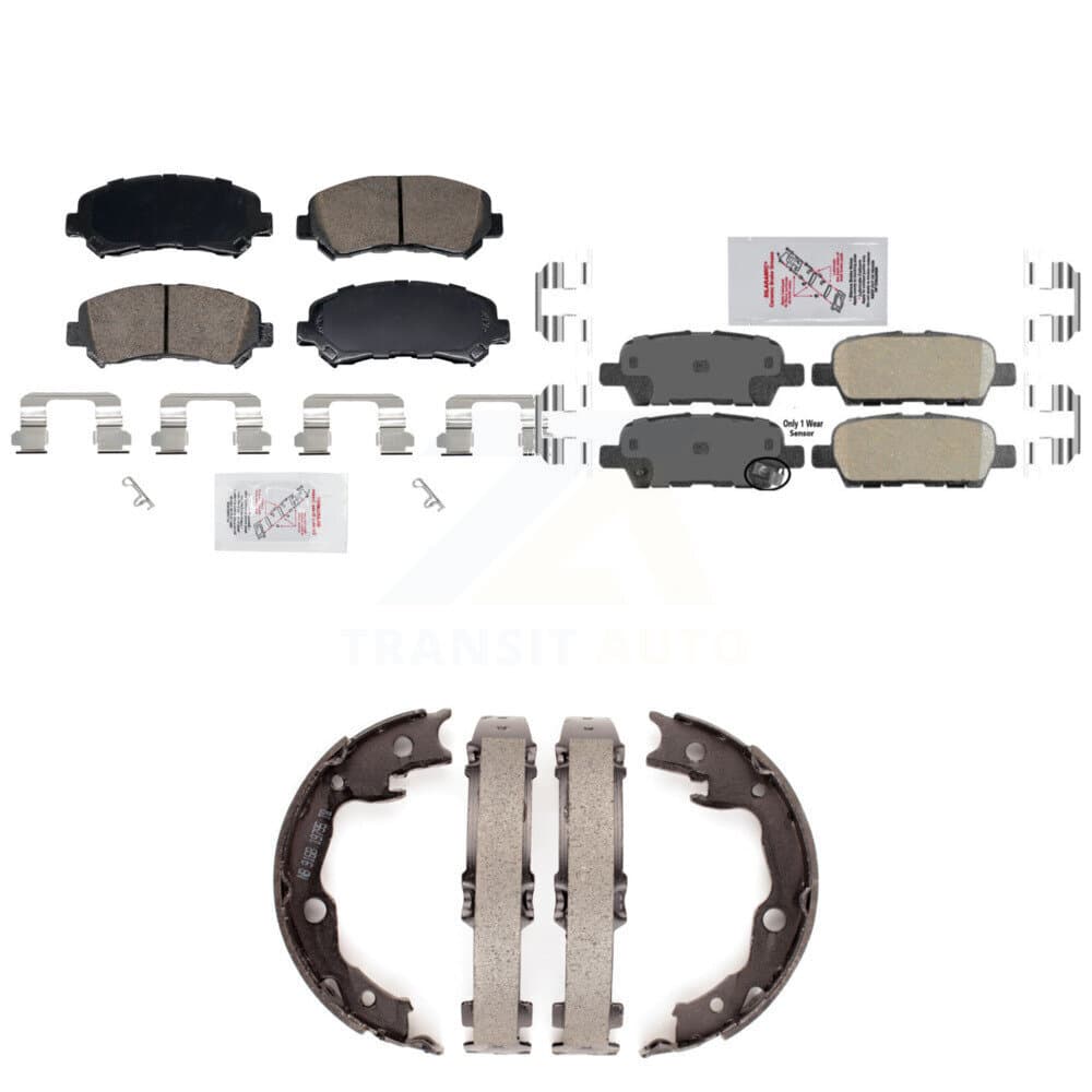 Transit Auto - KNN-101440 - Front and Rear Disc Brake Pad Kits image 1