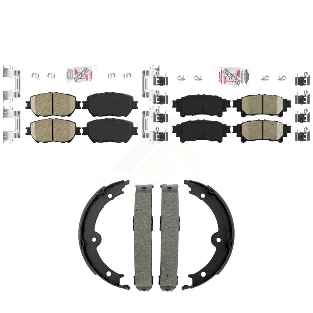 Transit Auto - KNN-101450 - Front and Rear Disc Brake Pad Kits image 1