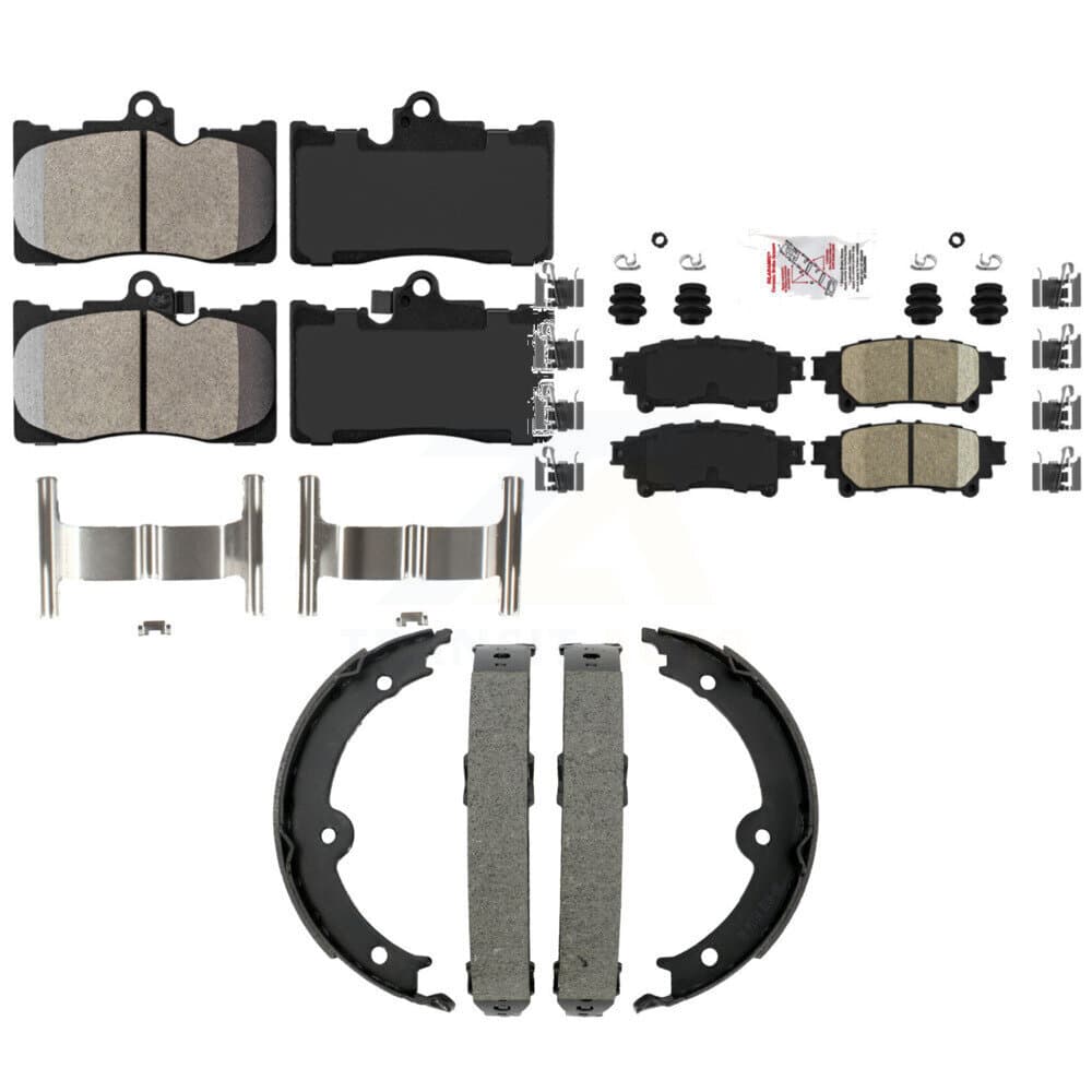 Transit Auto - KNN-101452 - Front and Rear Disc Brake Pad Kits image 1
