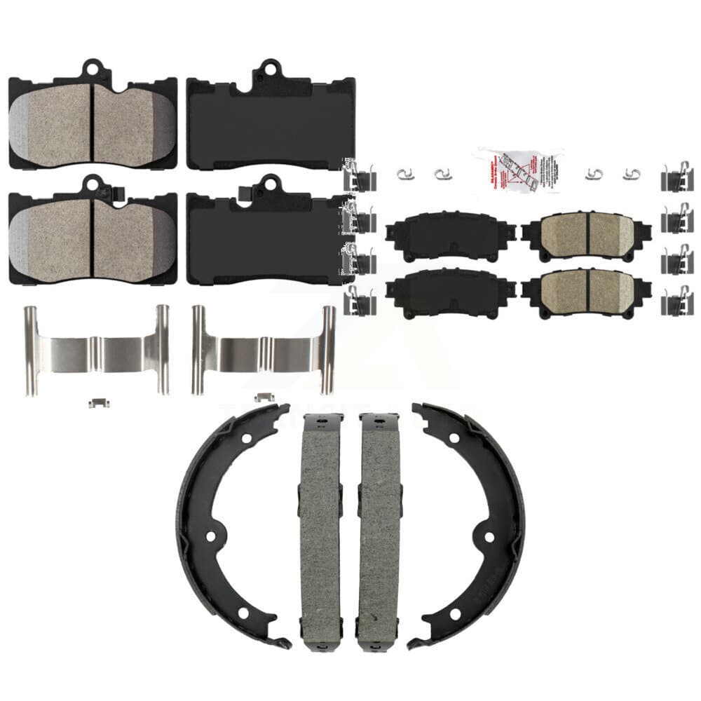 Transit Auto - KNN-101453 - Front and Rear Disc Brake Pad Kits image 1