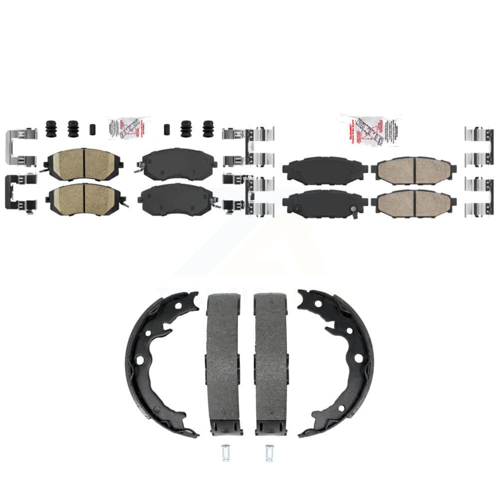 Transit Auto - KNN-101456 - Front and Rear Disc Brake Pad Kits image 1