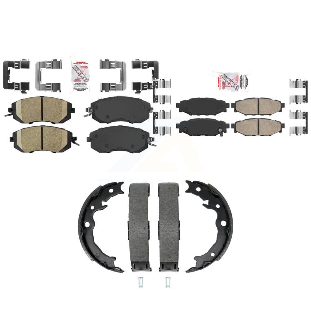 Transit Auto - KNN-101457 - Front and Rear Disc Brake Pad Kits image 1