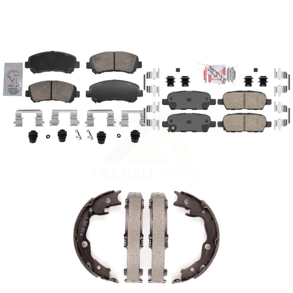 Transit Auto - KNN-101461 - Front and Rear Disc Brake Pad Kits image 1