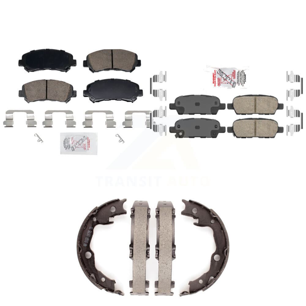 Transit Auto - KNN-101462 - Front and Rear Disc Brake Pad Kits image 1