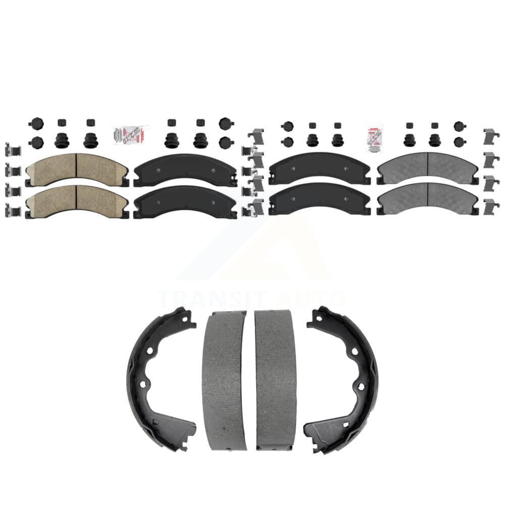 Transit Auto - KNN-101467 - Front and Rear Disc Brake Pad Kits image 1