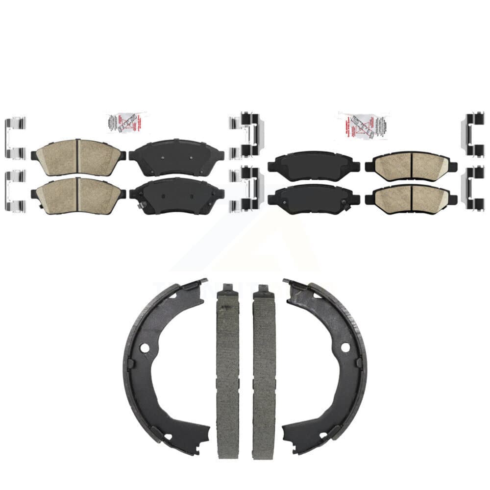 Transit Auto - KNN-101476 - Front and Rear Disc Brake Pad Kits image 1
