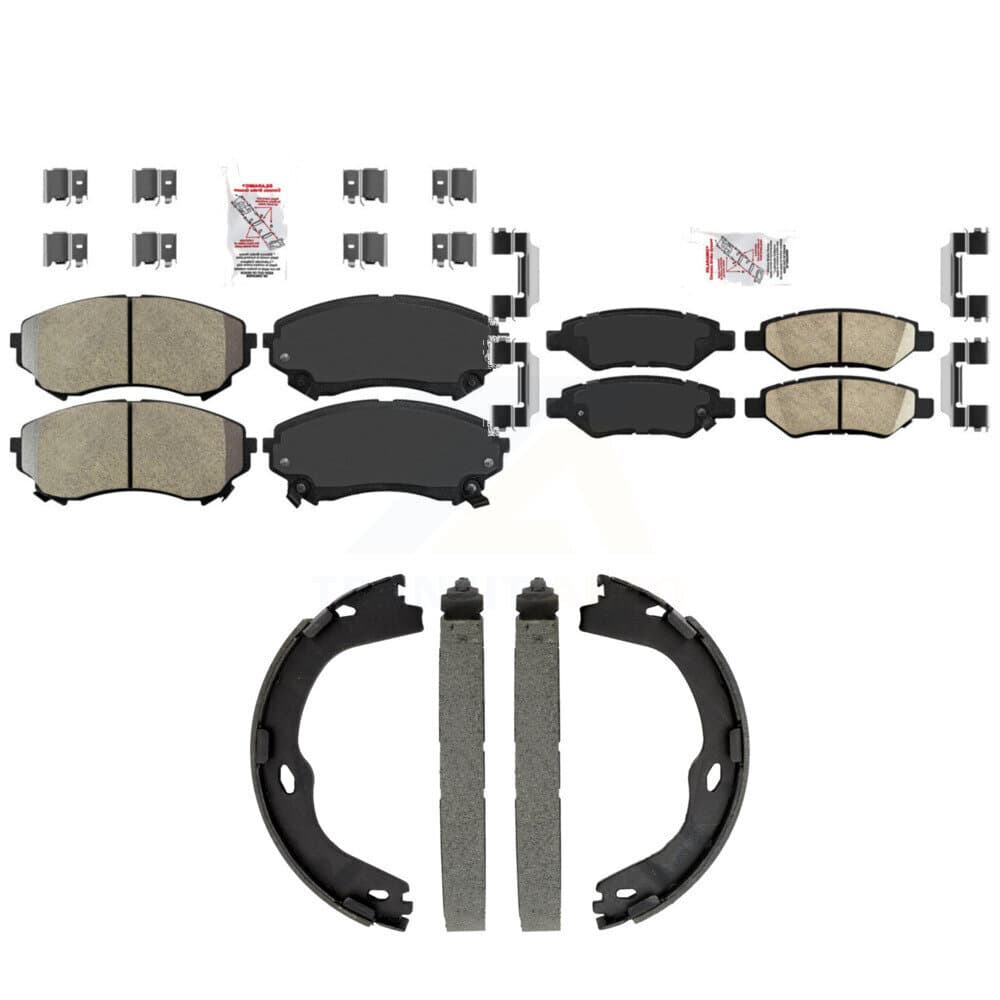Transit Auto - KNN-101479 - Front and Rear Disc Brake Pad Kits image 1