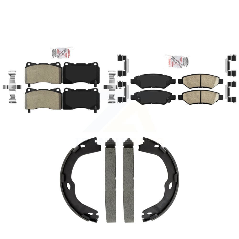 Transit Auto - KNN-101480 - Front and Rear Disc Brake Pad Kits image 1