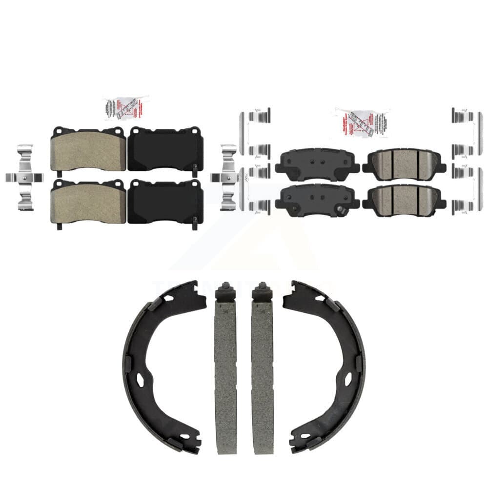 Transit Auto - KNN-101483 - Front and Rear Disc Brake Pad Kits image 1