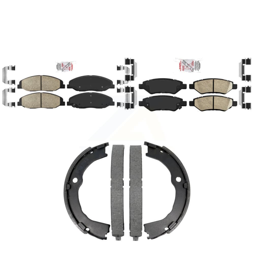 Transit Auto - KNN-101486 - Front and Rear Disc Brake Pad Kits image 1