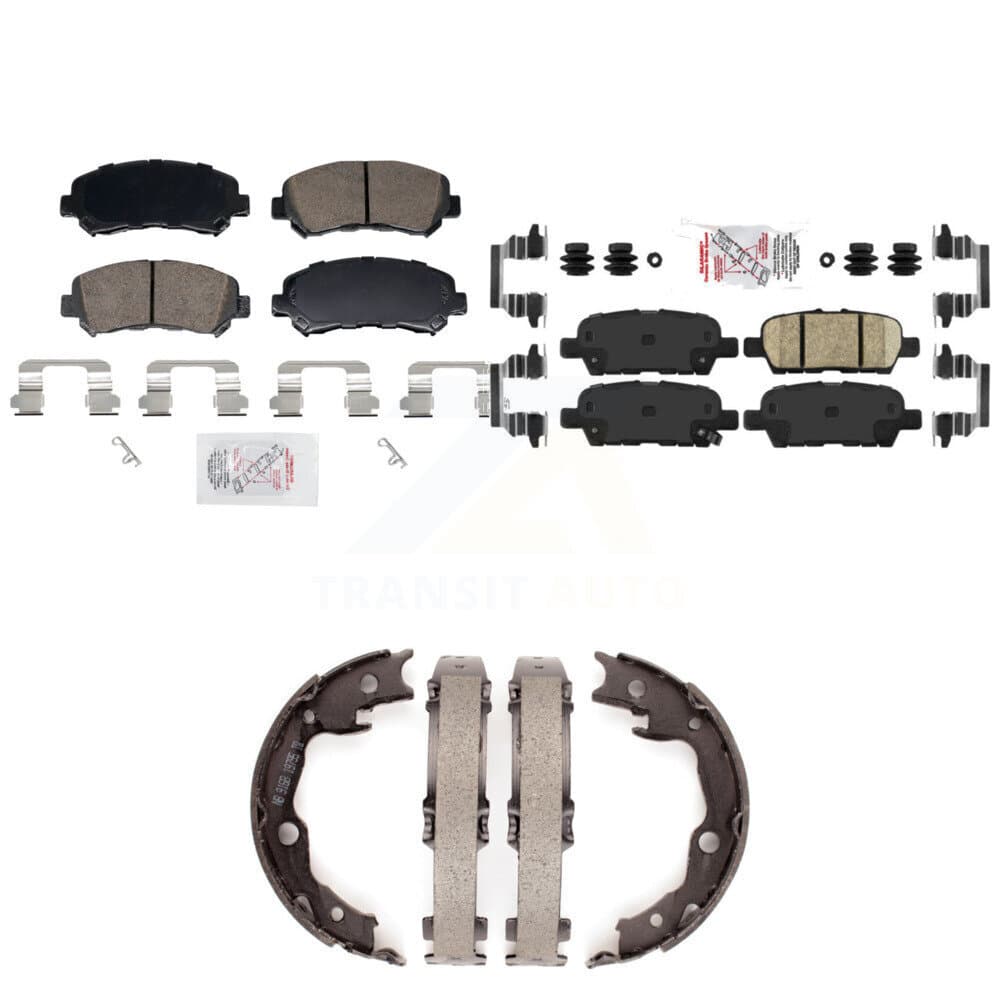 Transit Auto - KNN-101502 - Front and Rear Disc Brake Pad Kits image 1