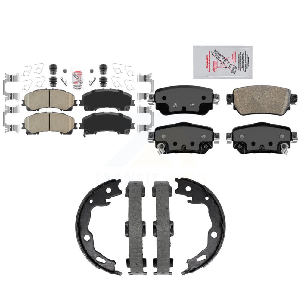 Transit Auto - KNN-101504 - Front and Rear Disc Brake Pad Kits image 1