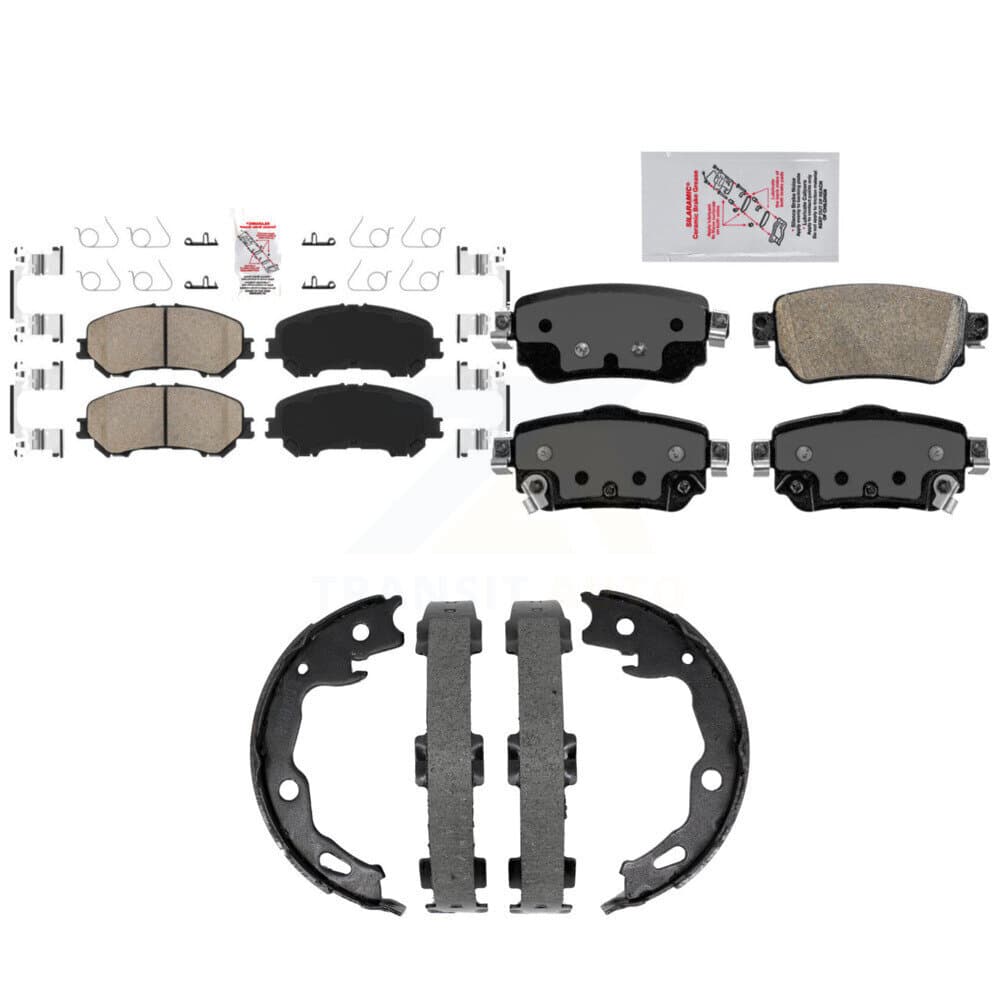 Transit Auto - KNN-101507 - Front and Rear Disc Brake Pad Kits image 1