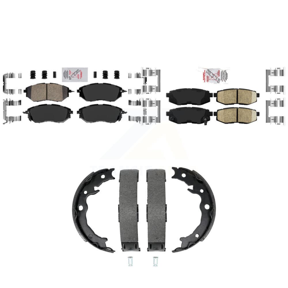 Transit Auto - KNN-101509 - Front and Rear Disc Brake Pad Kits image 1