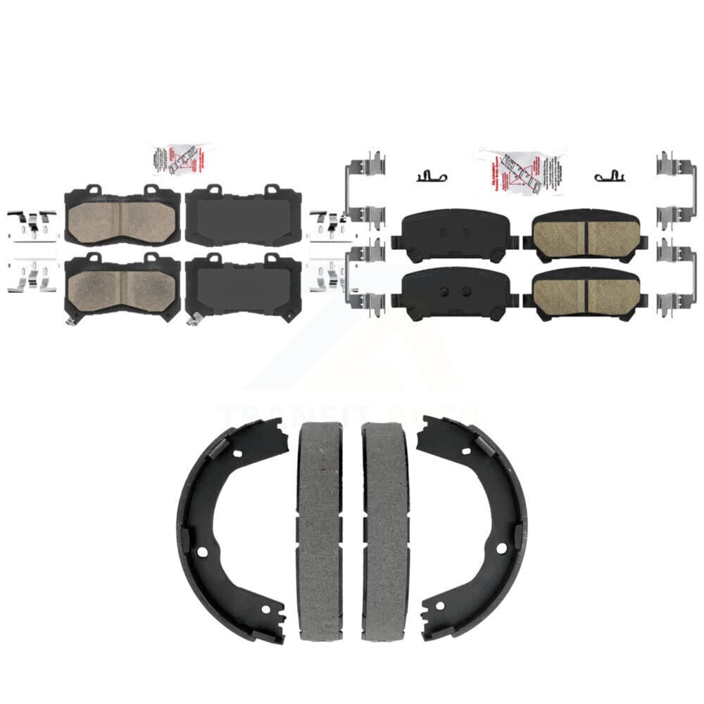 Transit Auto - KNN-101514 - Front and Rear Disc Brake Pad Kits image 1