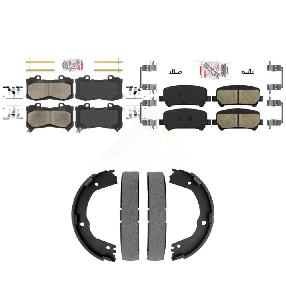 Transit Auto - KNN-101515 - Front and Rear Disc Brake Pad Kits image 1