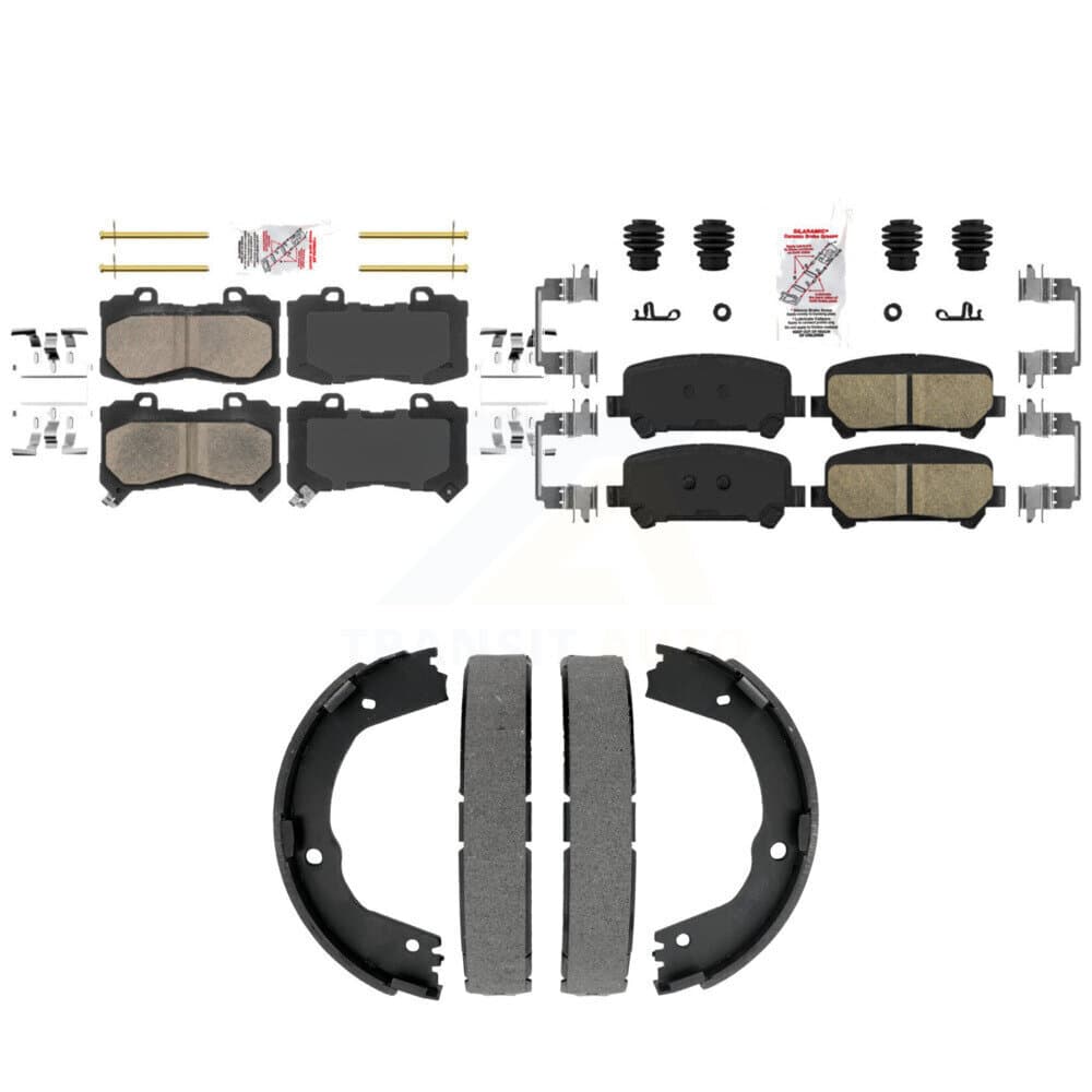 Transit Auto - KNN-101517 - Front and Rear Disc Brake Pad Kits image 1