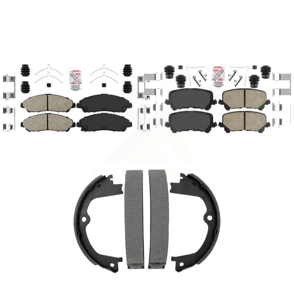 Transit Auto - KNN-101530 - Front and Rear Disc Brake Pad Kits image 1