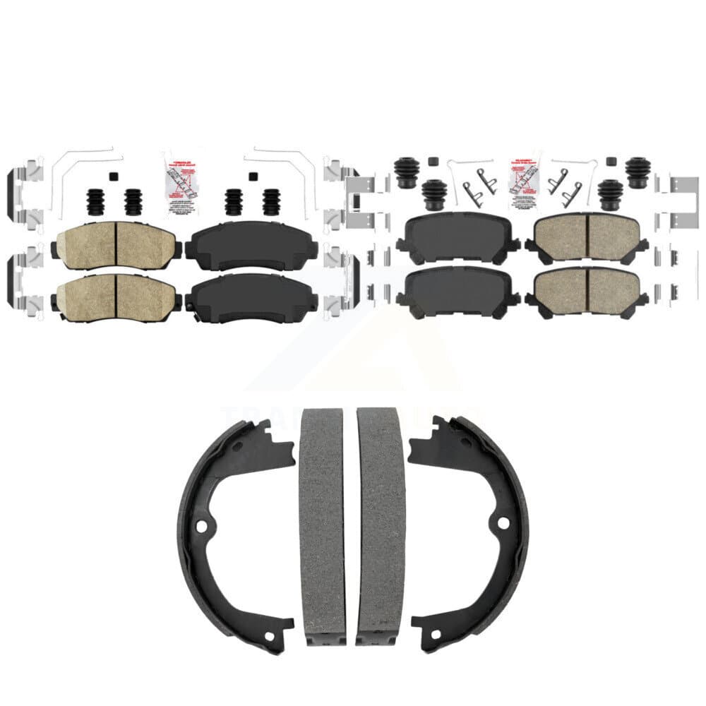 Transit Auto - KNN-101533 - Front and Rear Disc Brake Pad Kits image 1
