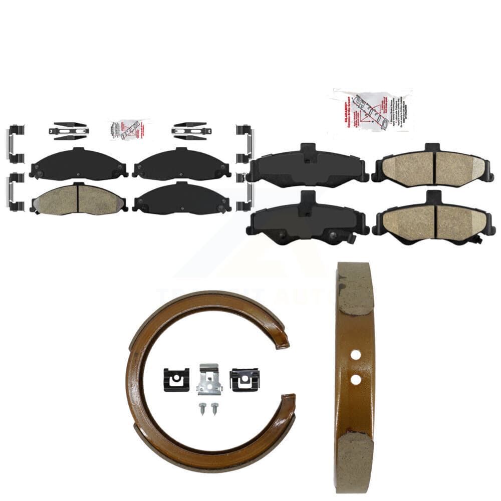 Transit Auto - KNN-101535 - Front and Rear Disc Brake Pad Kits image 1