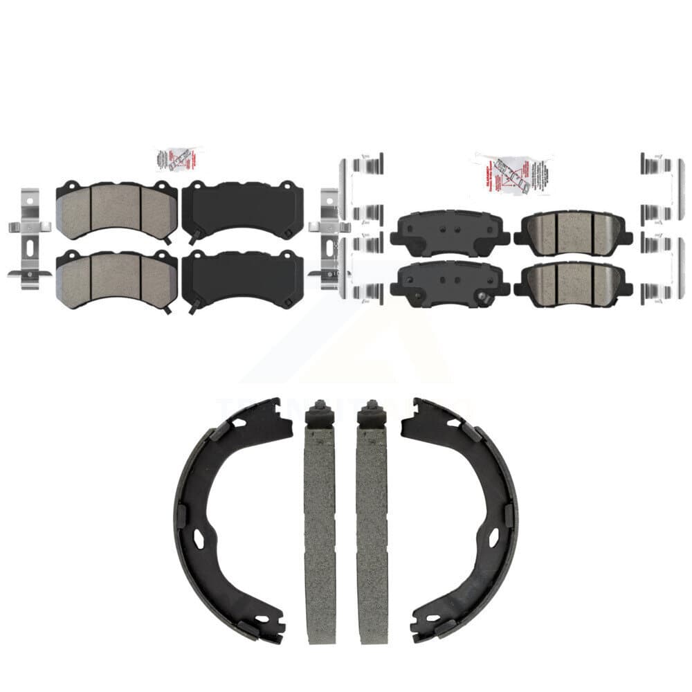 Transit Auto - KNN-101541 - Front and Rear Disc Brake Pad Kits image 1