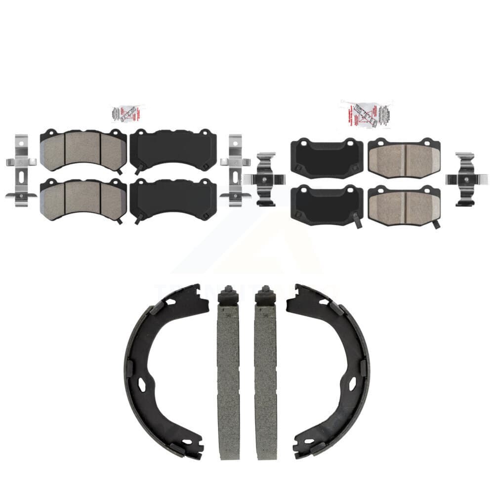 Transit Auto - KNN-101543 - Front and Rear Disc Brake Pad Kits image 1