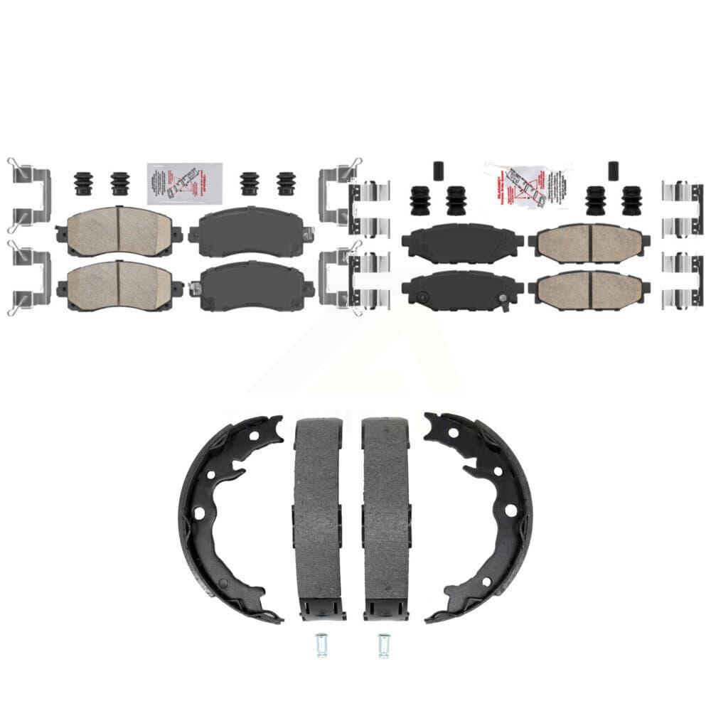 Transit Auto - KNN-101544 - Front and Rear Disc Brake Pad Kits image 1