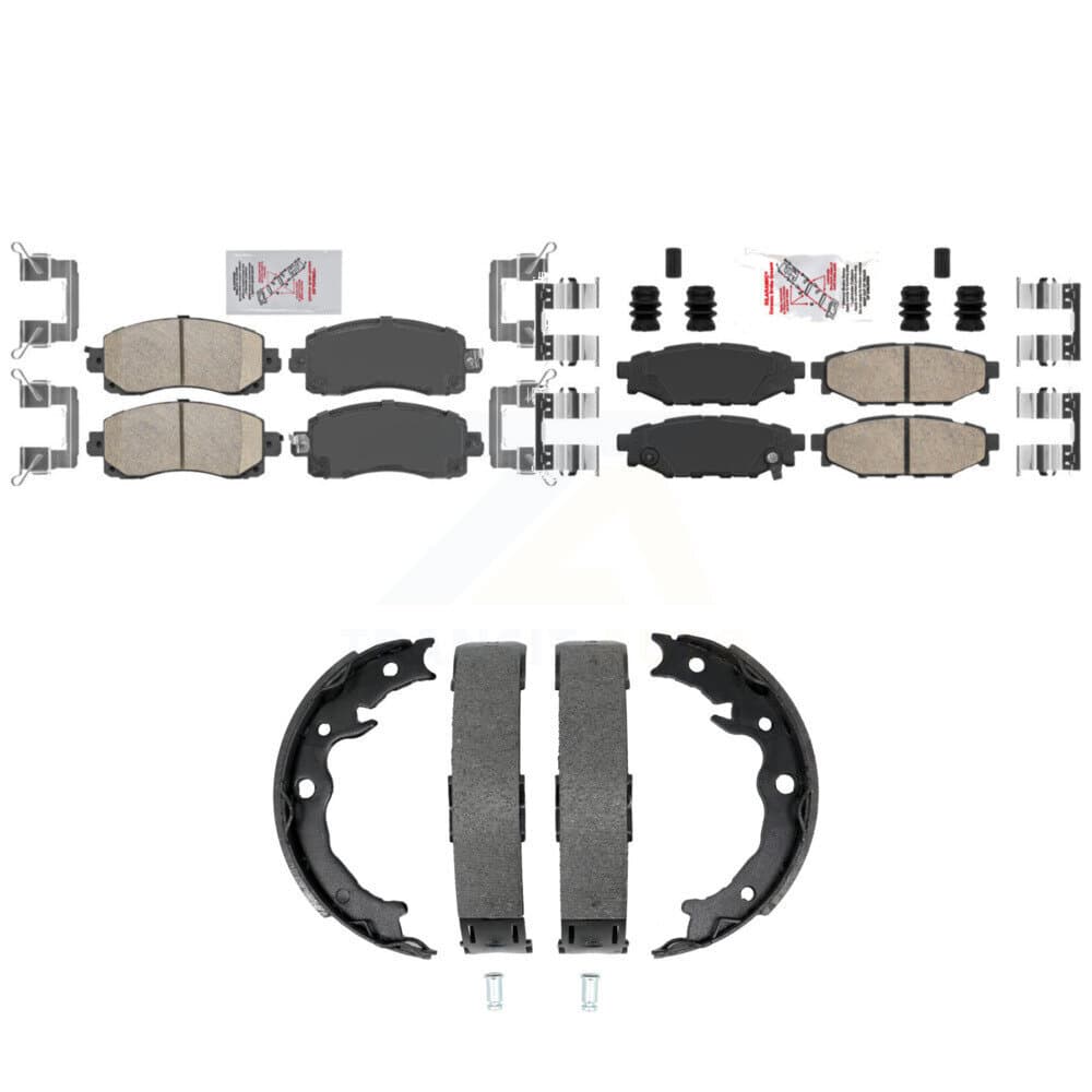 Transit Auto - KNN-101545 - Front and Rear Disc Brake Pad Kits image 1