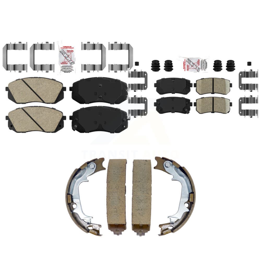Transit Auto - KNN-101552 - Front and Rear Disc Brake Pad Kits image 1