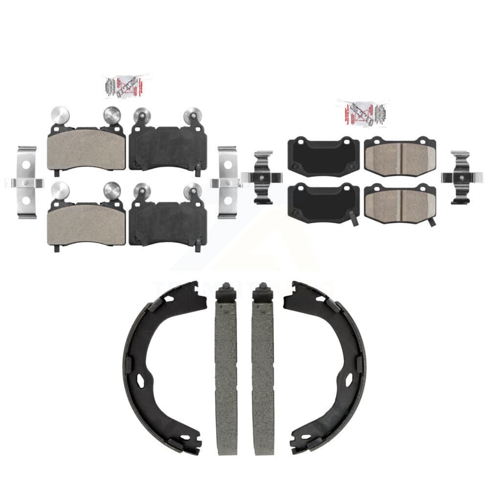 Transit Auto - KNN-101560 - Front and Rear Disc Brake Pad Kits image 1