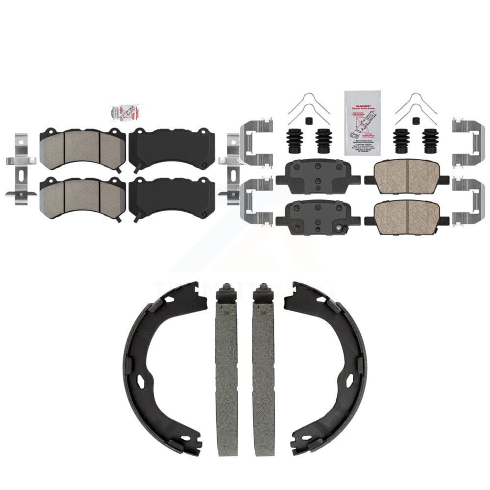 Transit Auto - KNN-101572 - Front and Rear Disc Brake Pad Kits image 1