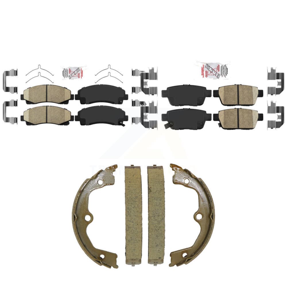 Transit Auto - KNN-101578 - Front and Rear Disc Brake Pad Kits image 1