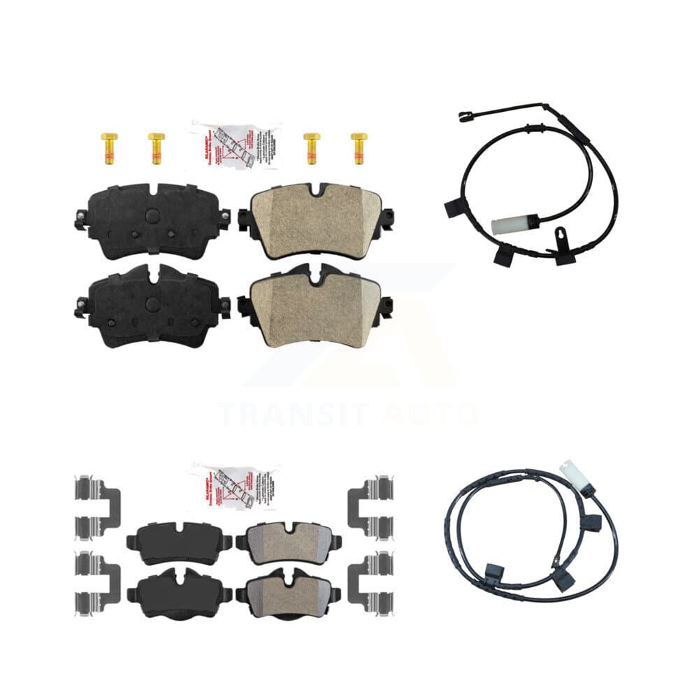 AmeriBRAKES - KNW-100007 - Front and Rear Disc Brake Pad Kits image 1