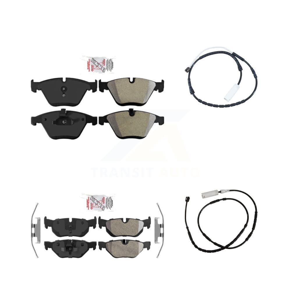 AmeriBRAKES - KNW-100039 - Front and Rear Disc Brake Pad Kits image 1