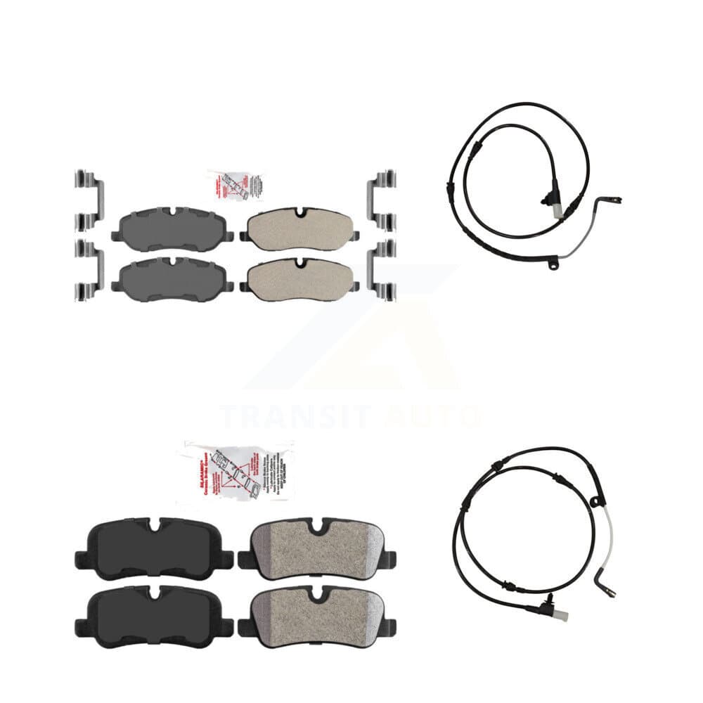 AmeriBRAKES - KNW-100048 - Front and Rear Disc Brake Pad Kits image 1