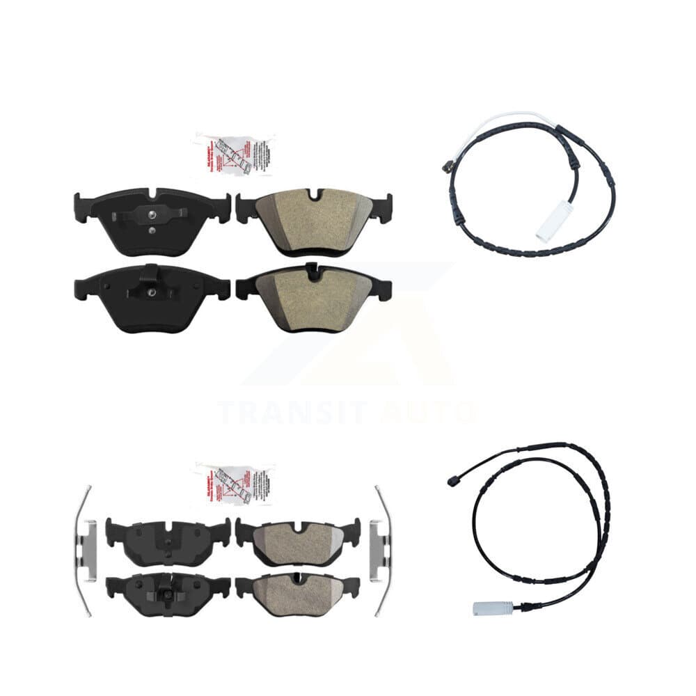 AmeriBRAKES - KNW-100054 - Front and Rear Disc Brake Pad Kits image 1