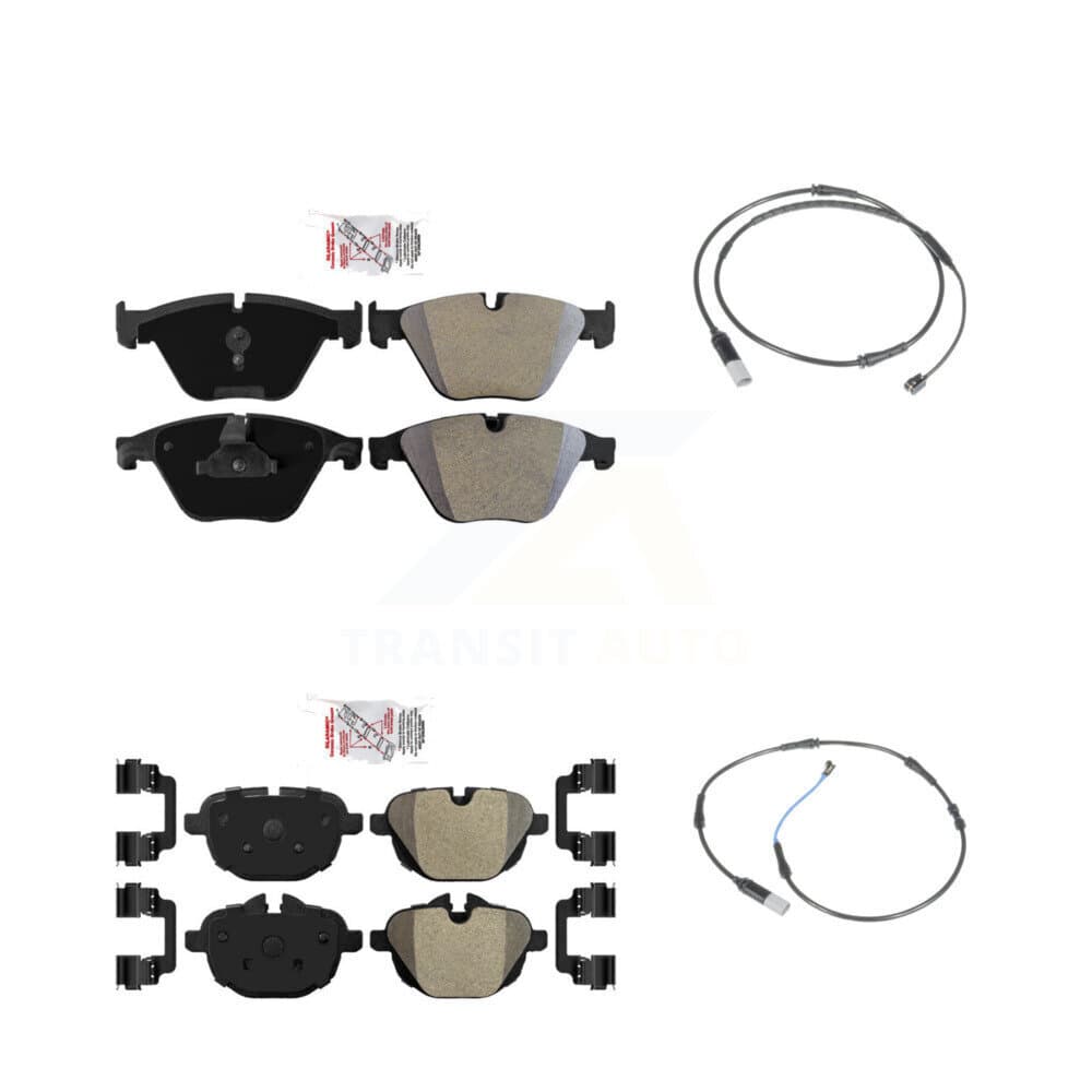 AmeriBRAKES - KNW-100131 - Front and Rear Disc Brake Pad Kits image 1