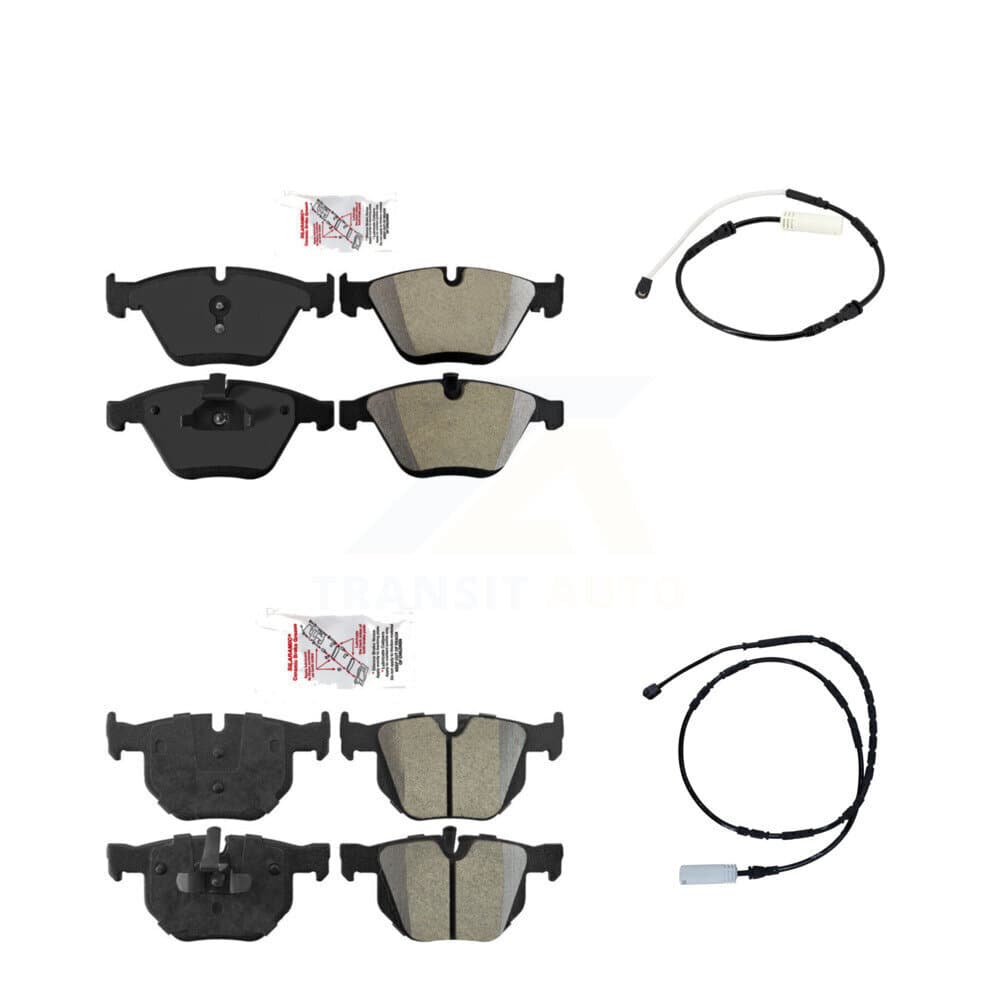 AmeriBRAKES - KNW-100137 - Front and Rear Disc Brake Pad Kits image 1